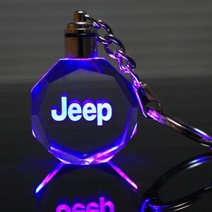 Jeep Led Light up Keychain